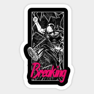 Breaking Outside The Box Sticker